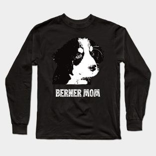 Berner Mom Bernese Mountain Dog Poodle Design Long Sleeve T-Shirt